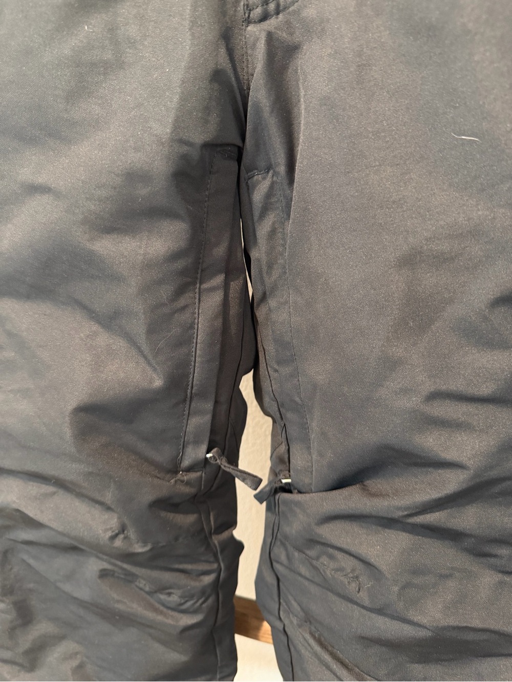 Kids Black Snow Jogger Pants - Picture 3 of 8